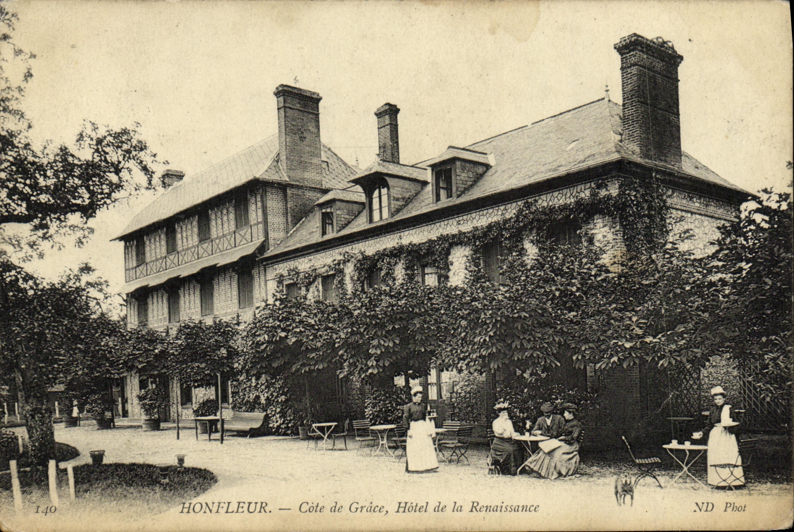 CPA Honfleur Cote de Grace Hotel de la Renaissance