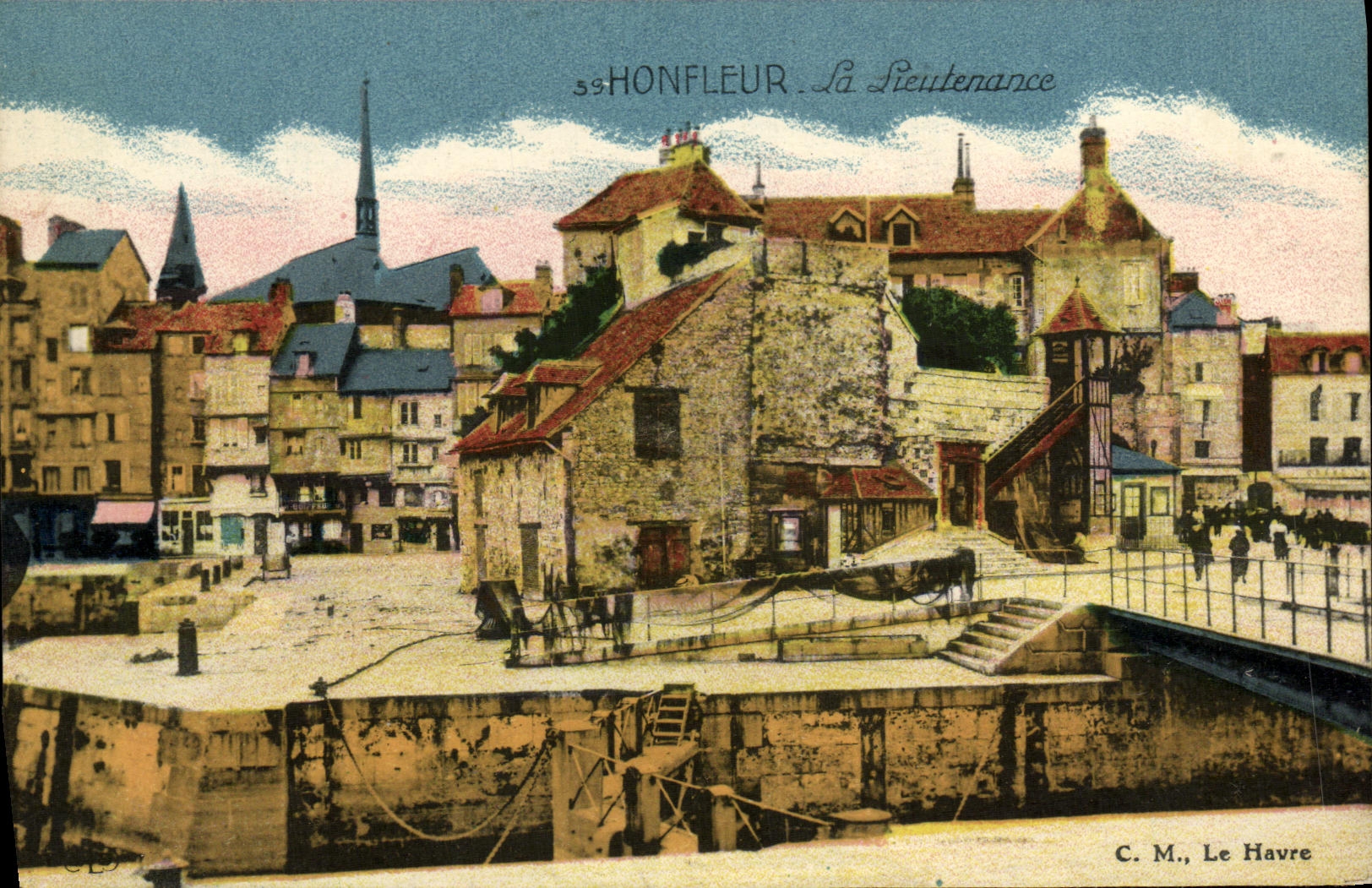 CPA Honfleur La Lieutenance