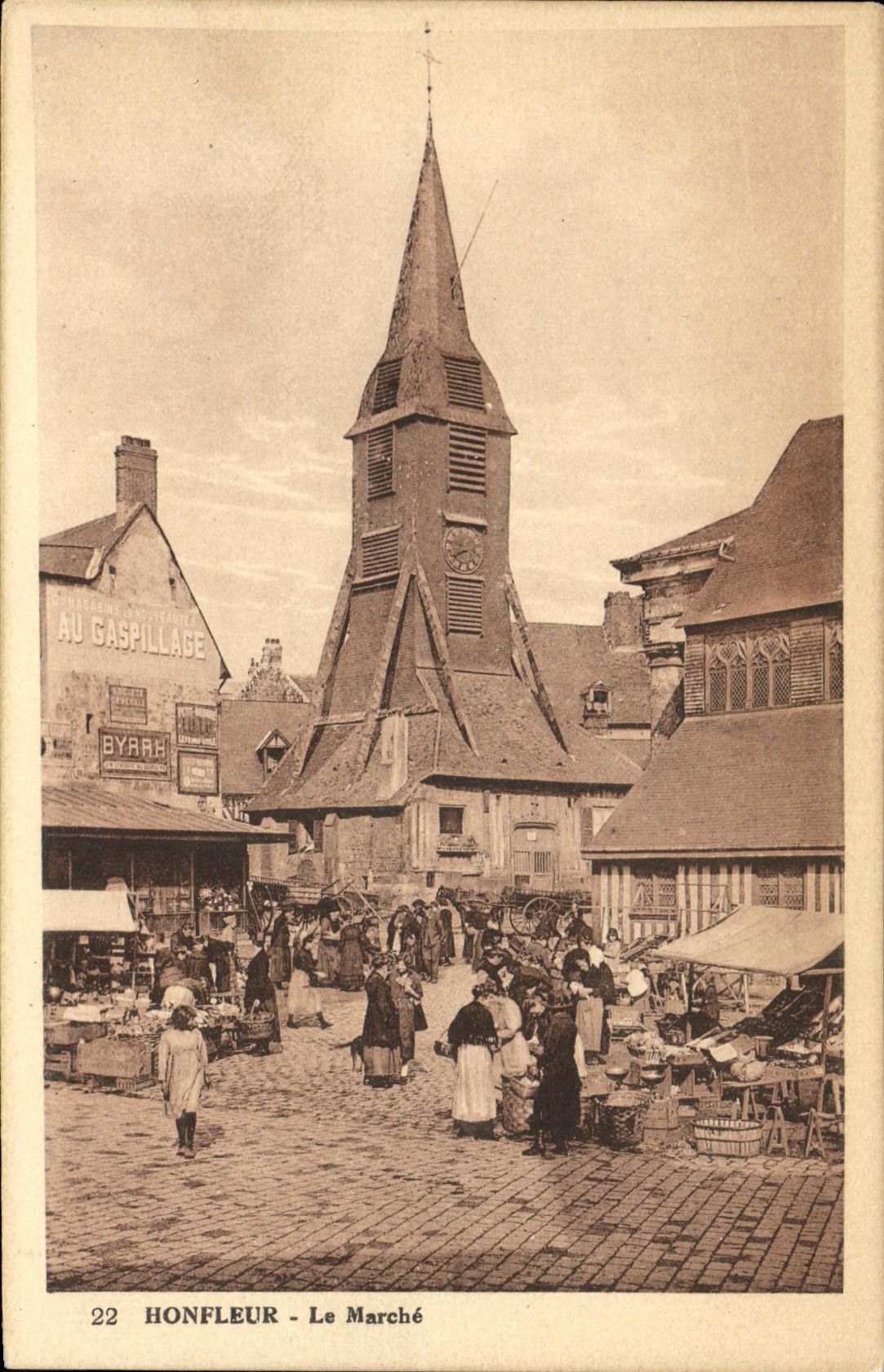 CPA Honfleur Le Marche