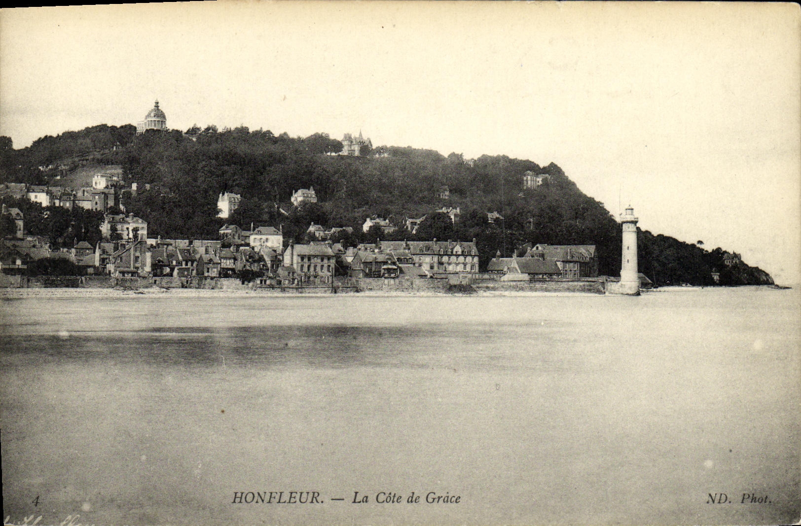CPA Honfleur La Cote de Grace