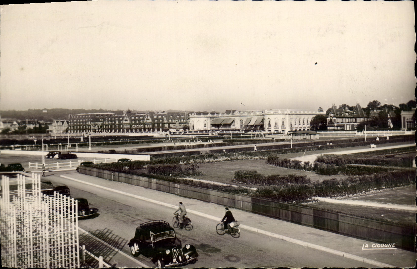 MODERN CARD Deauville the Flowered Beach hotels the casino gardens