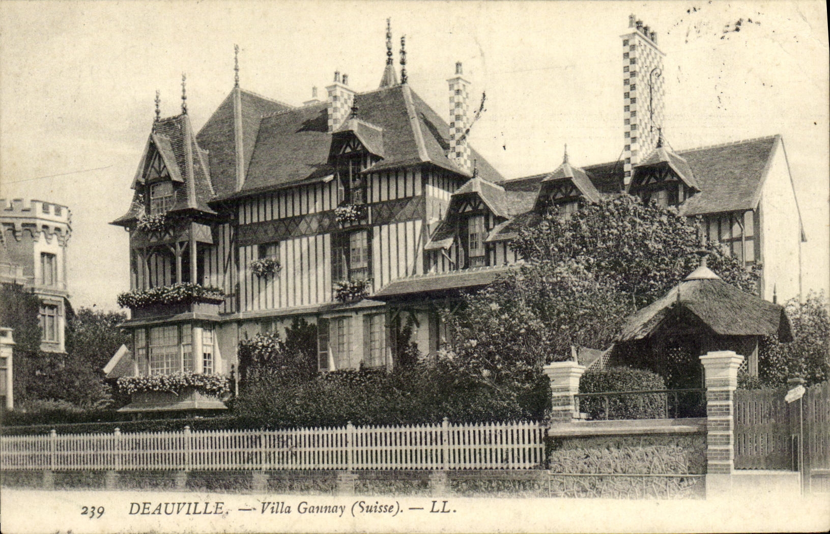 CPA Deauville Villa Gannay Suisse