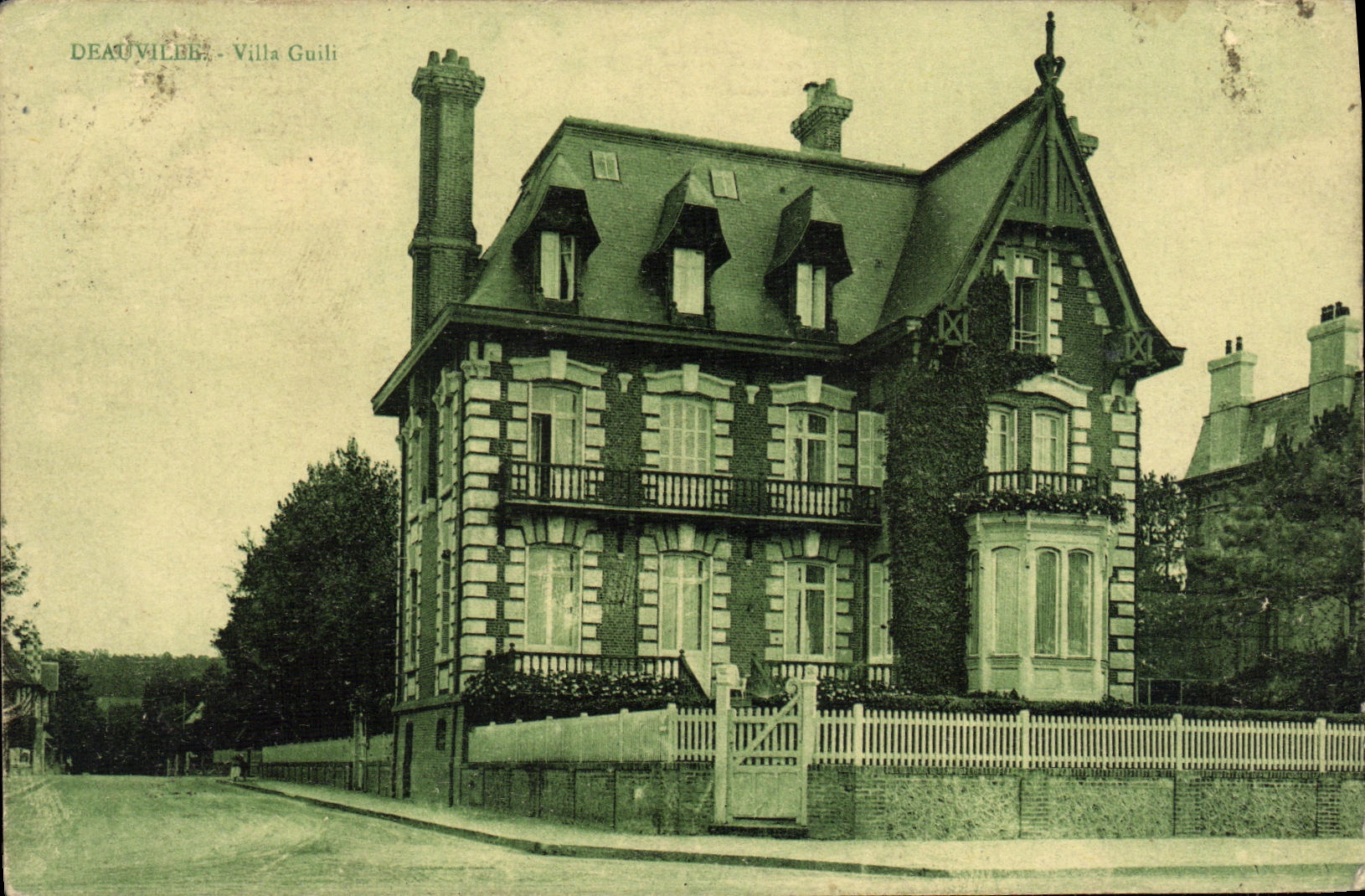 CPA Deauville Villa Guili