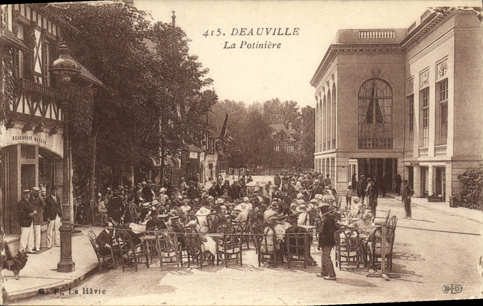 CPA Deauville La Potiniere