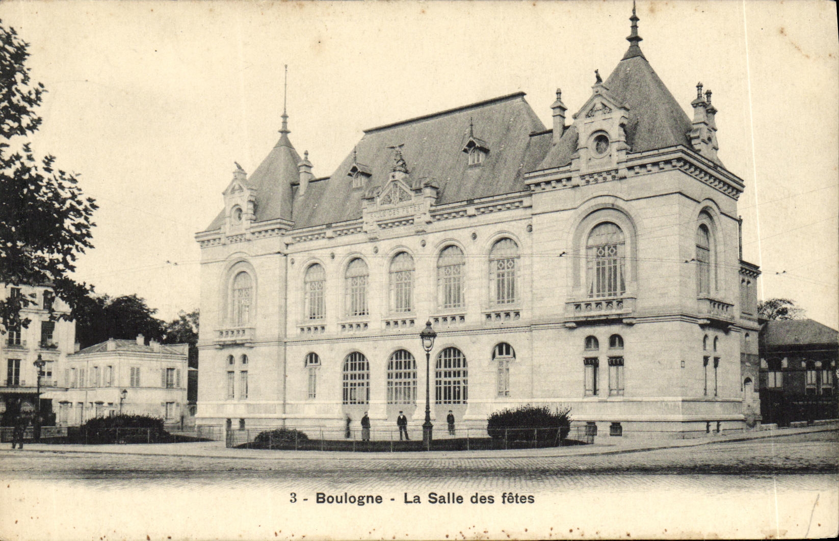 CPA Boulogne La Salle des fetes