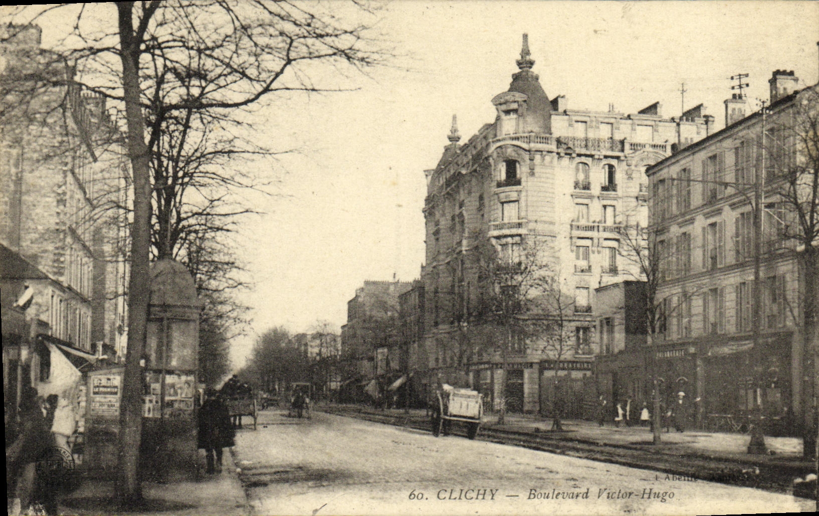 CPA Clichy Boulevard Victor Hugo