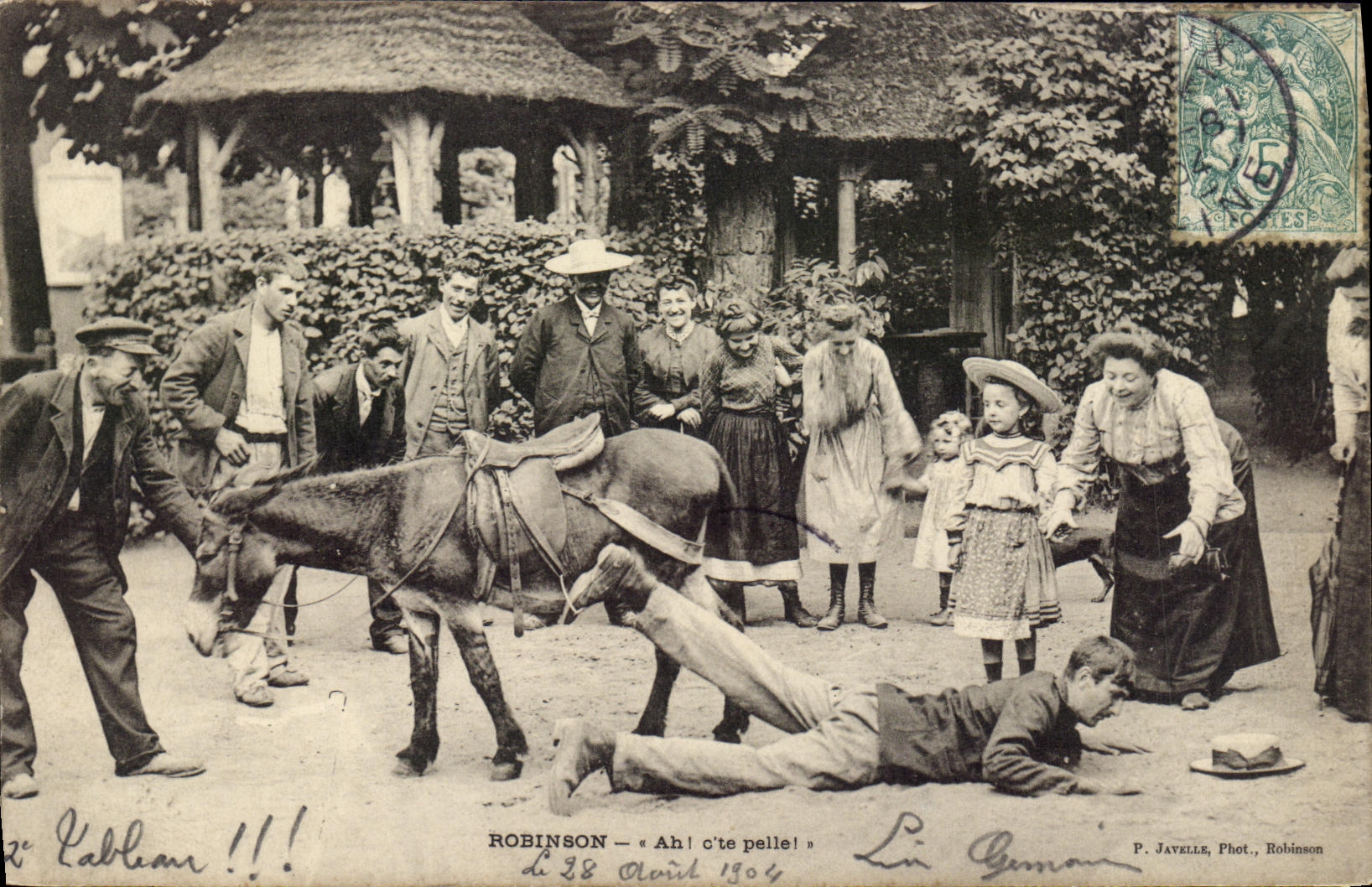 VINTAGE POSTCARD Robinson Ass