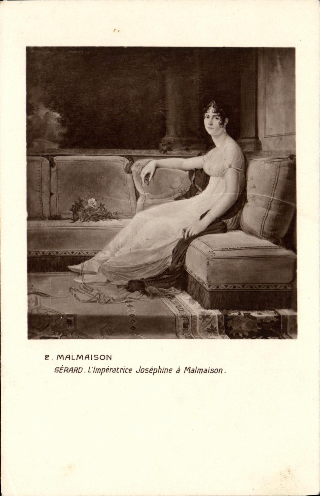 CPA Malmaison Gerard L Imperatrice Josephine a Malmaison