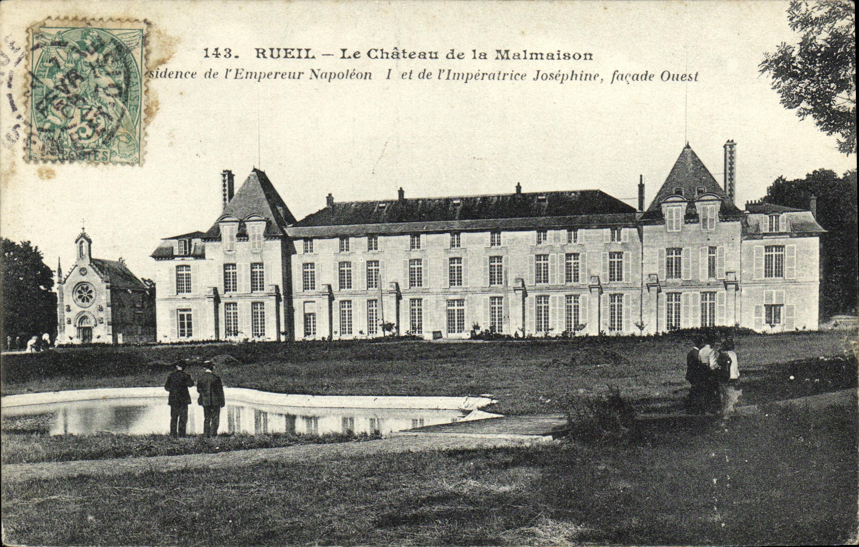 CPA Rueil Le Chateau de la Malmaison Residence de l empereur Napoleon 1er