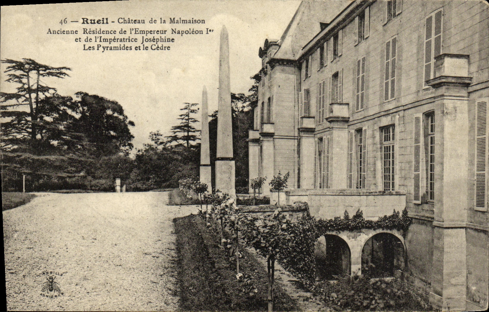 CPA Ruiel Chateau de la Malmaison Napoleon 1er