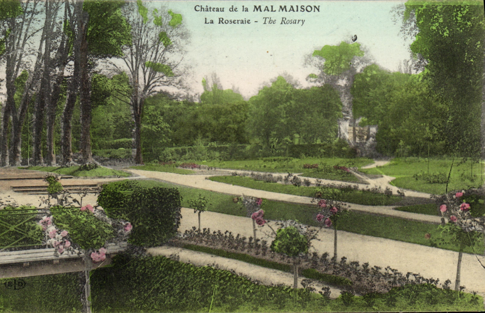 CPA Chateau de la Malmaison La Roseraie 
