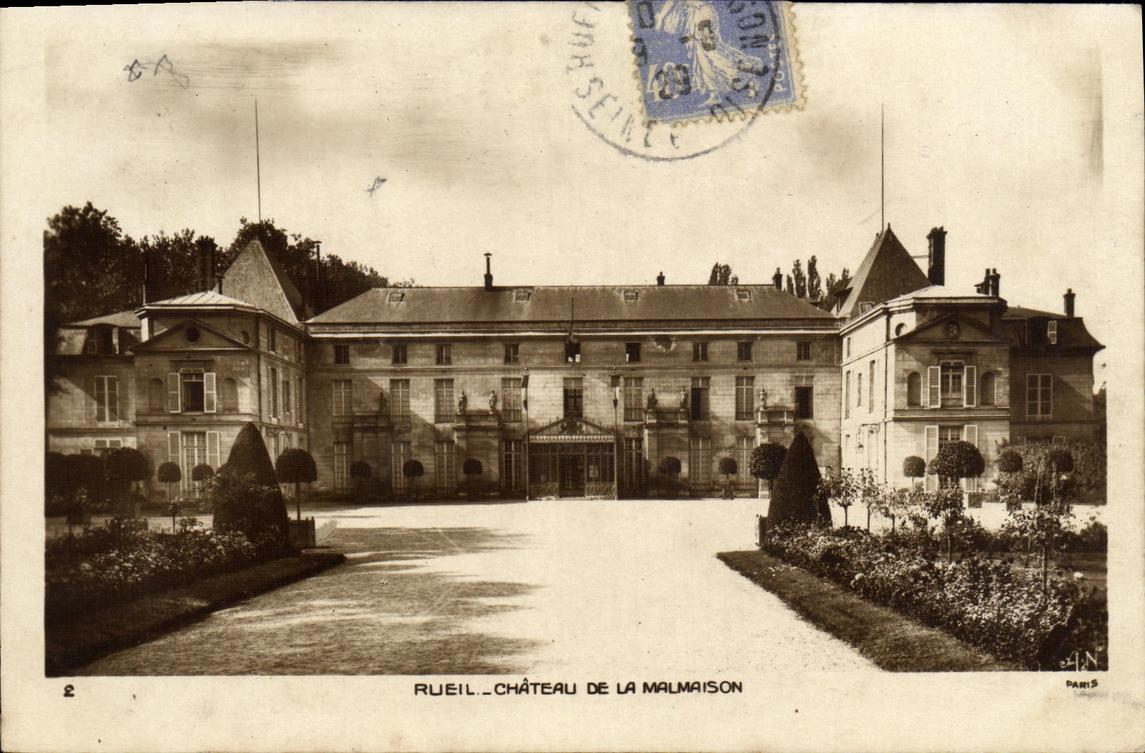 CPA Rueil Chateau de la Malmaison