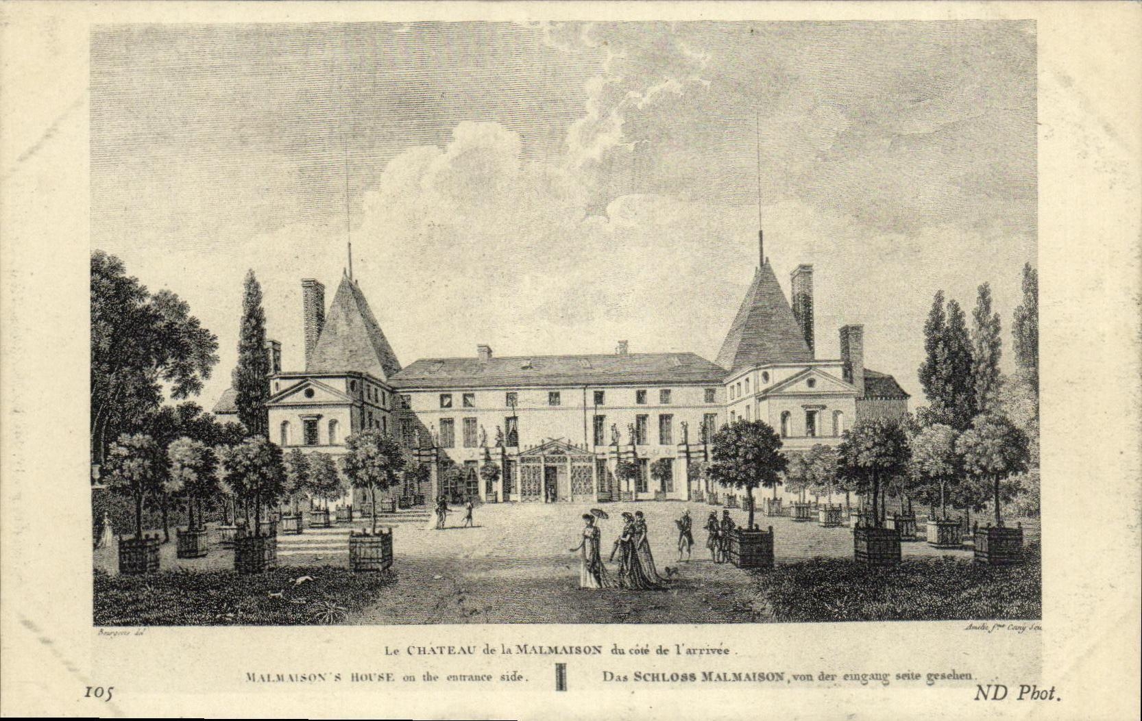 CPA Le Chateau de la Malmaison 