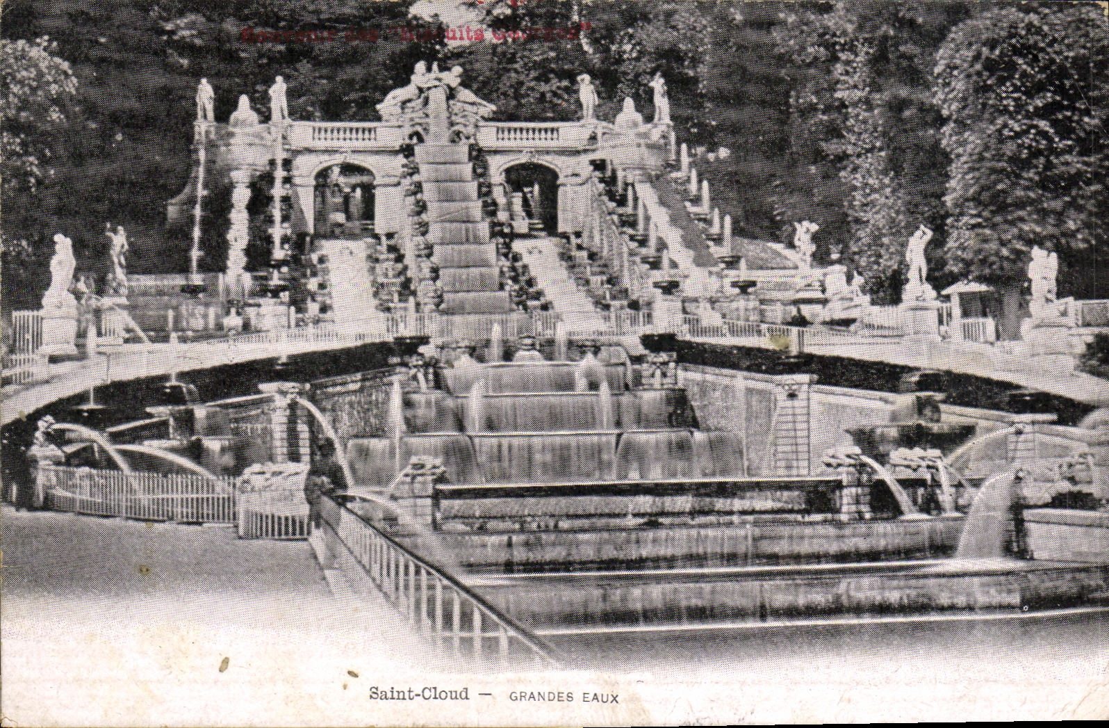 CPA Saint Cloud Grandes Eaux