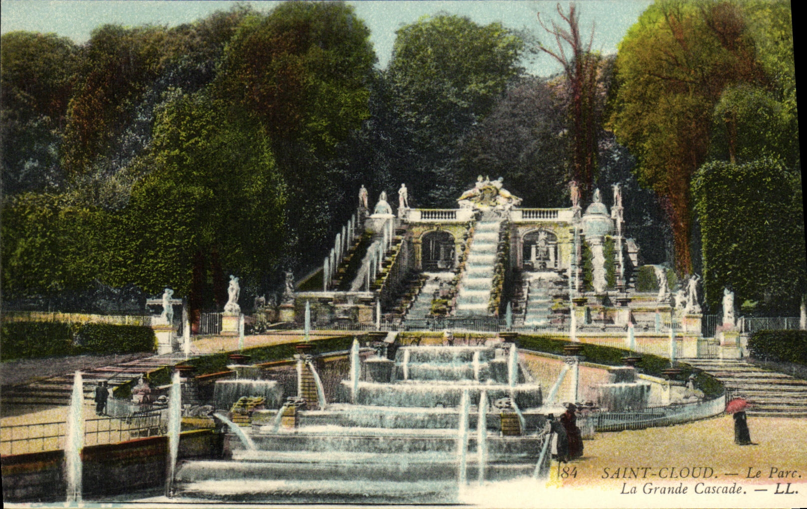 CPA Parc de Saint Cloud Le Parc La Mare Aux Biches