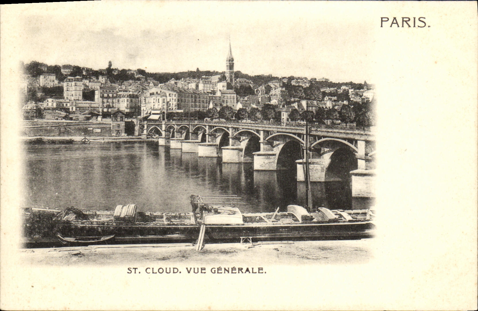 CPA Parc de Saint Cloud Vue Generale