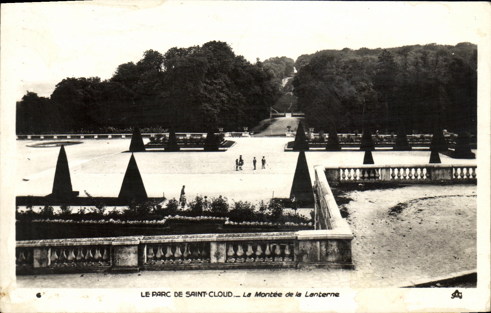 CPA Saint Cloud Le Montee de la Lanterne