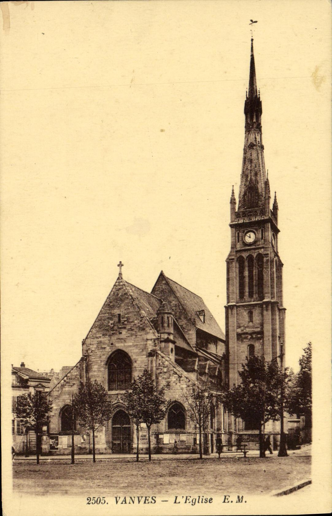 CPA Vanves L Eglise