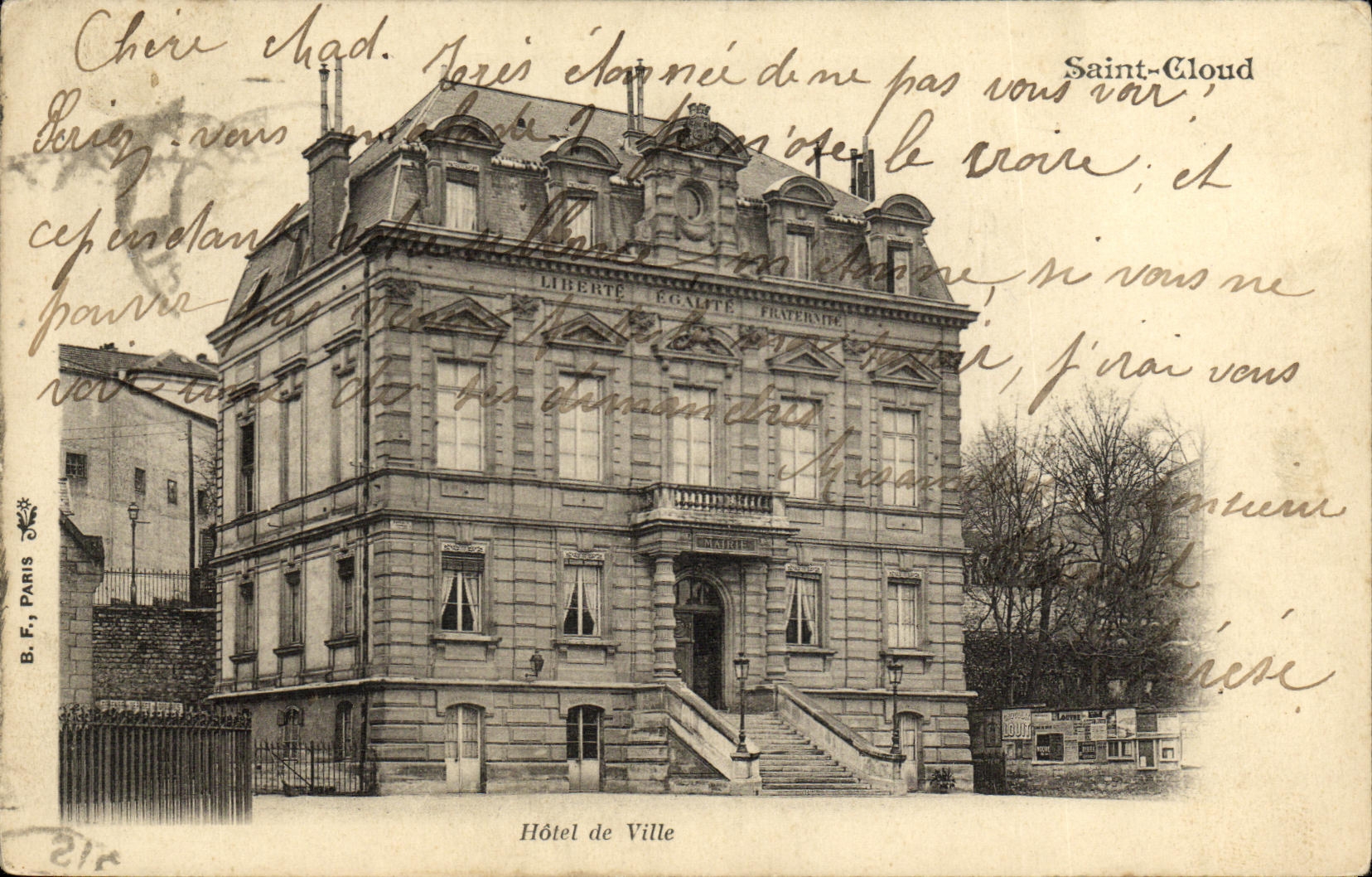 CPA Saint Cloud Hotel de Ville