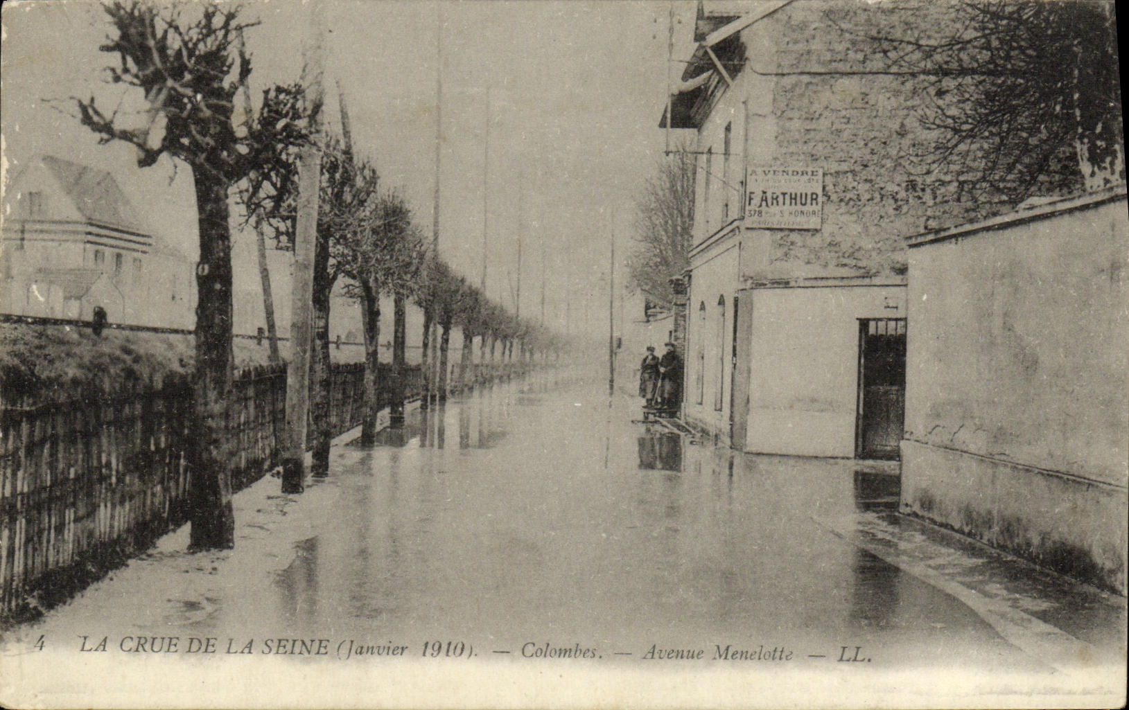 Palomas de la POSTAL de la VENDIMIA crudas del Seine que ocurrio Menelotte
