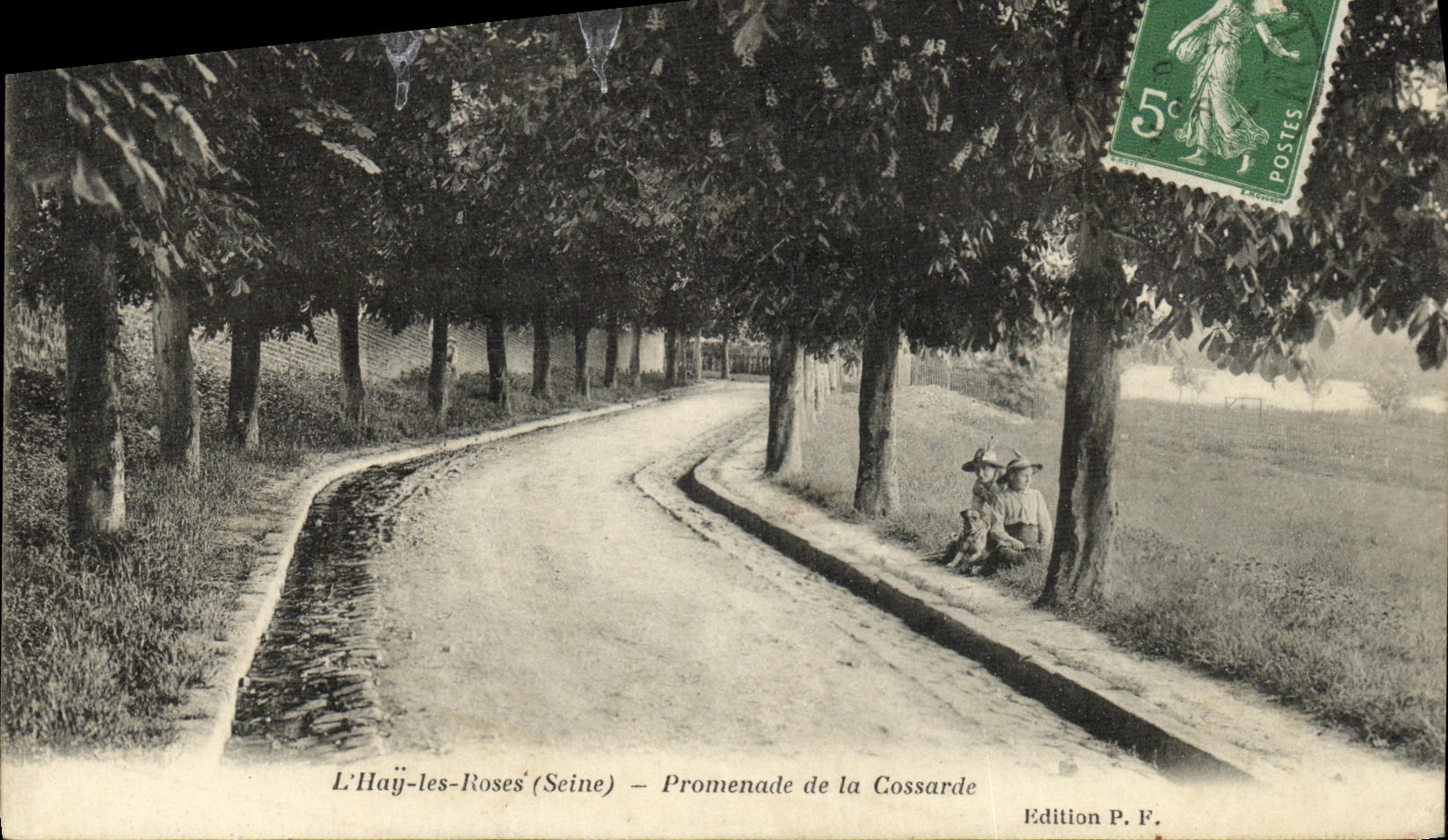 VINTAGE POSTCARD L Hay the Roses Walk of the Lazybones Children