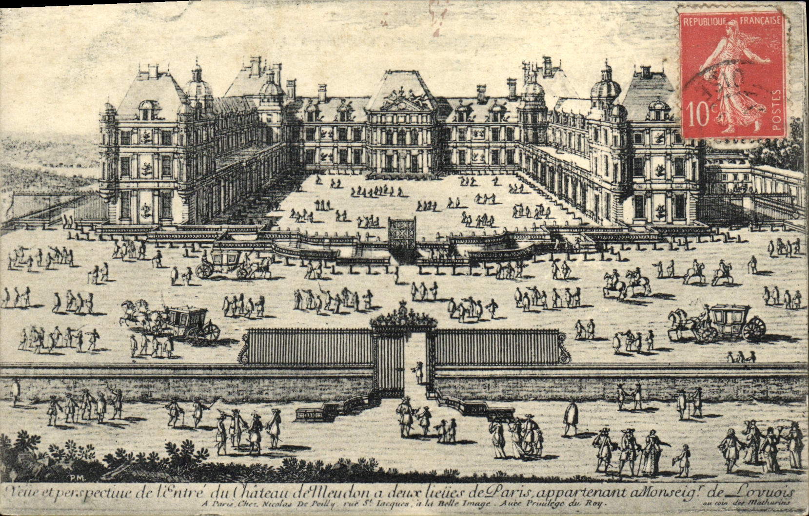 CPA Chateau de Meudon 