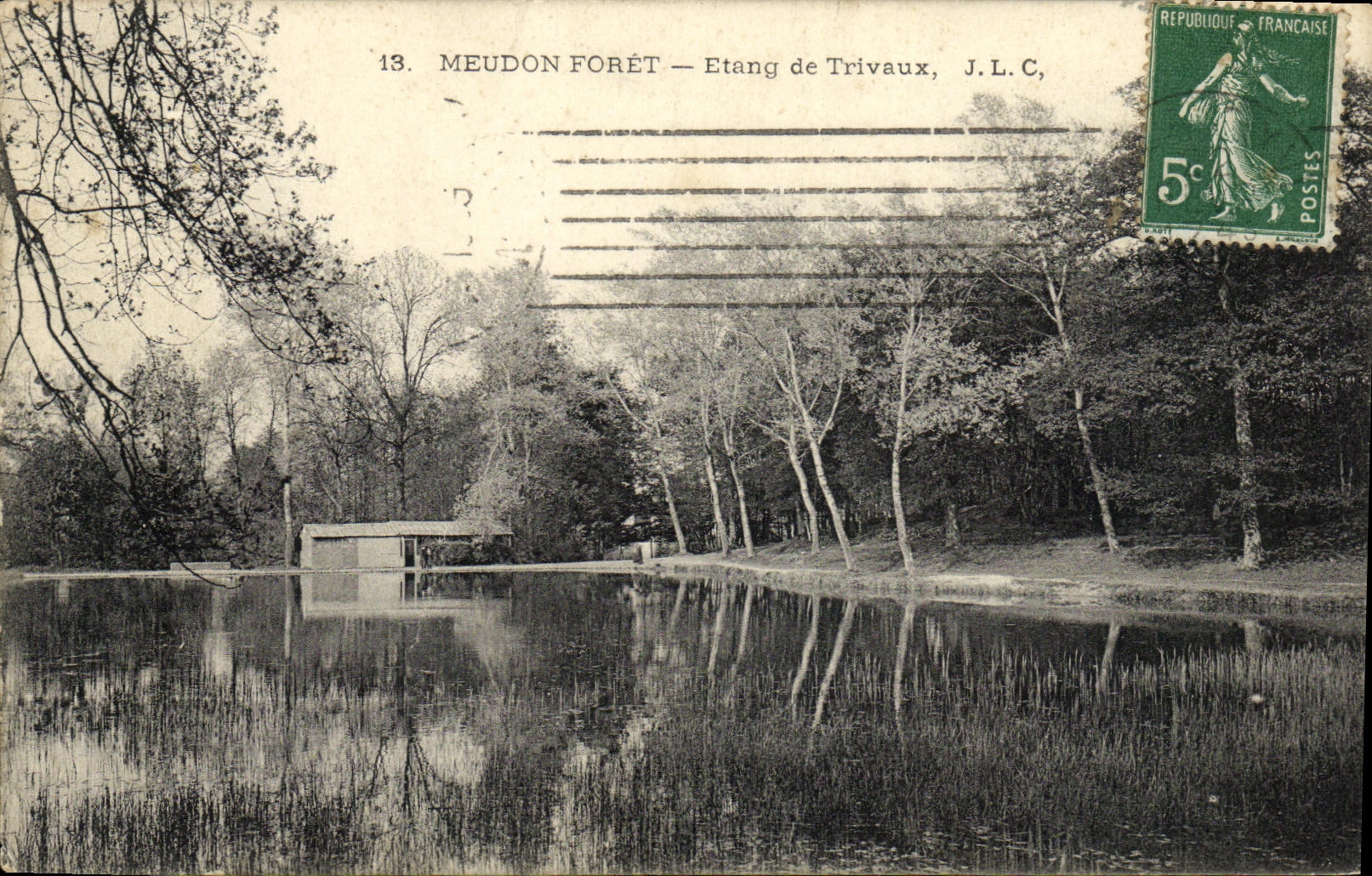 CPA Meudon Foret Etang de Trivaux