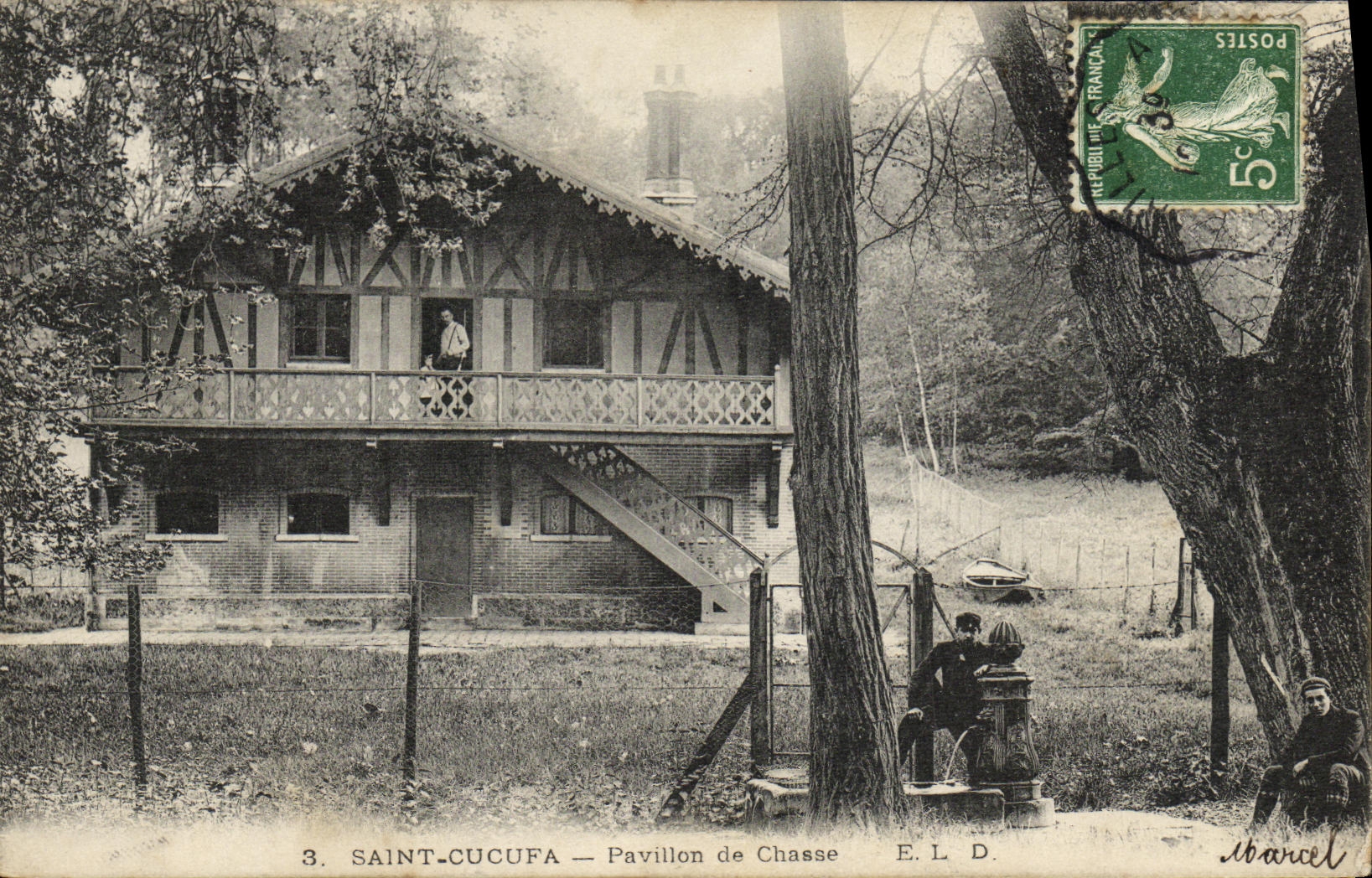 CPA Saint Cucufa Pavillon de Chasse