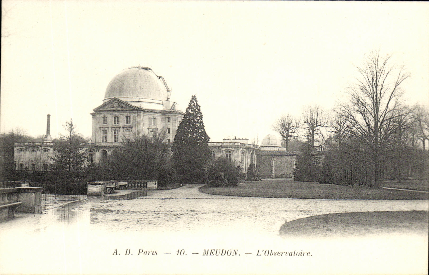 POSTAL Meudon L observatorio de la VENDIMIA