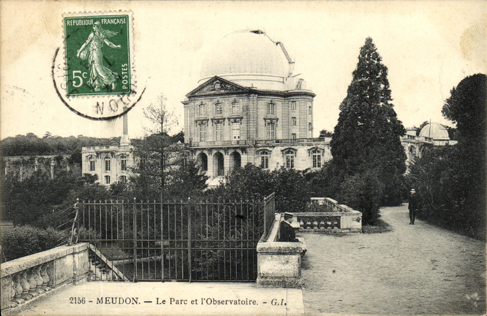 CPA Meudon La Parc et l Observatoire