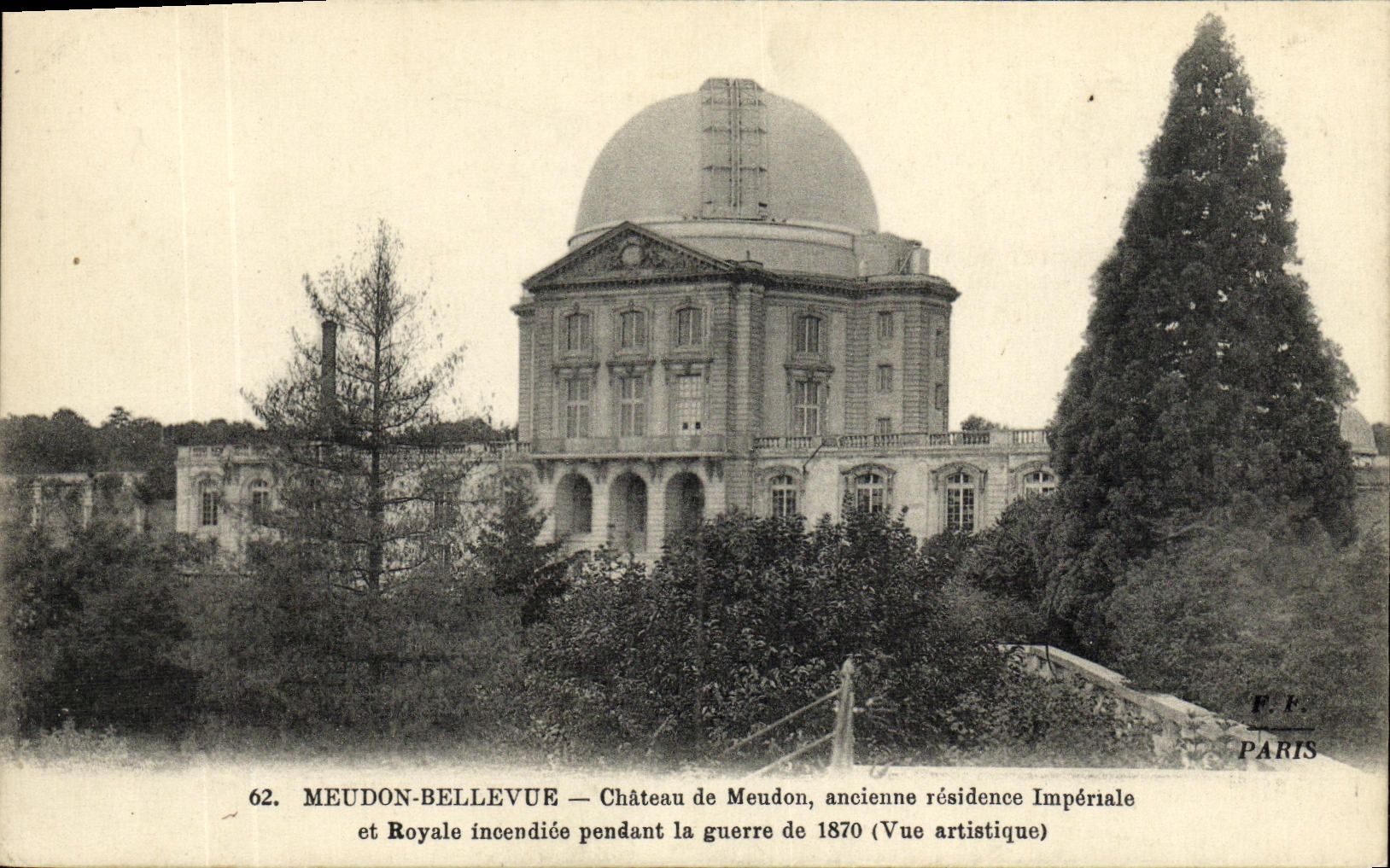 CPA Meudon Bellevue Chateau de Meudon Obervatoire 