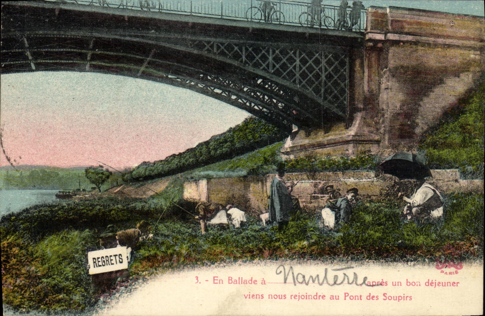 La POSTAL de la VENDIMIA en el ballade Nanterre Peche tiene Sinning