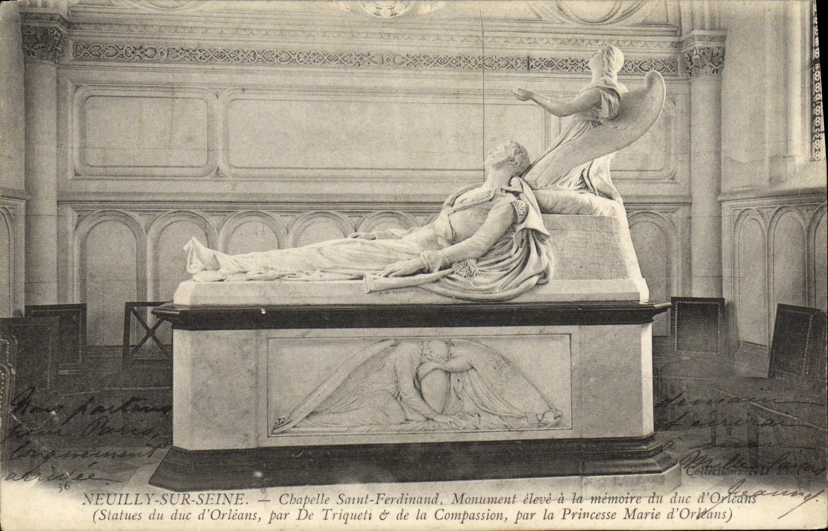 CPA Neuilly Sur Seine Chapelle Saint Ferdinand