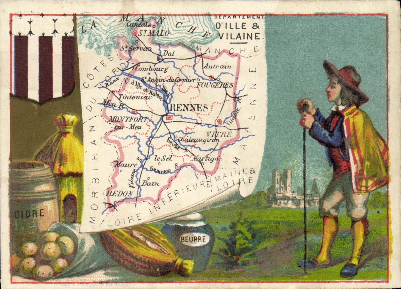 Chromo Ille et Villaine 