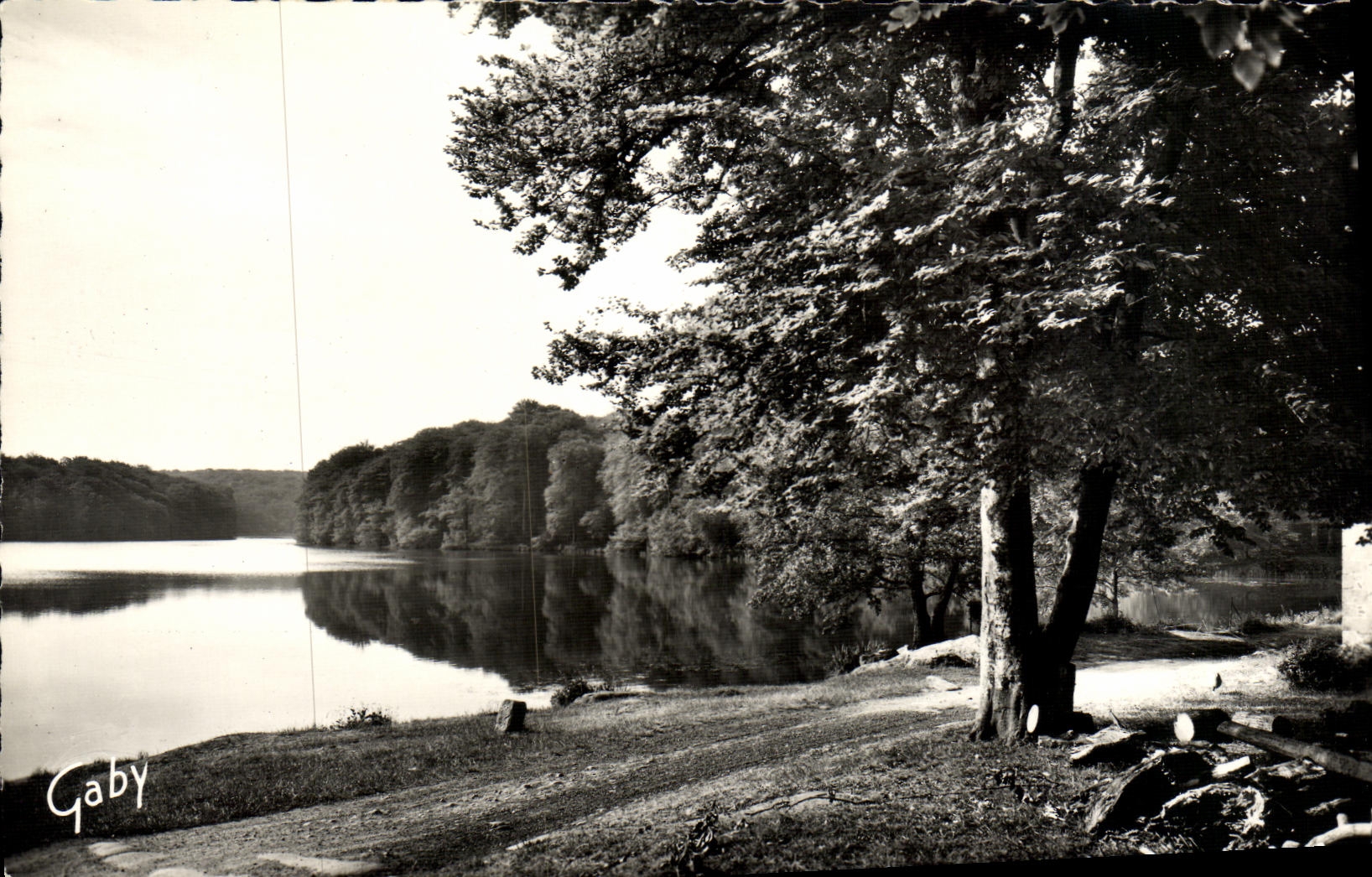 POSTAL MODERNA Antrain en el taladro de Couesnon y Etang de la ciudad del districto