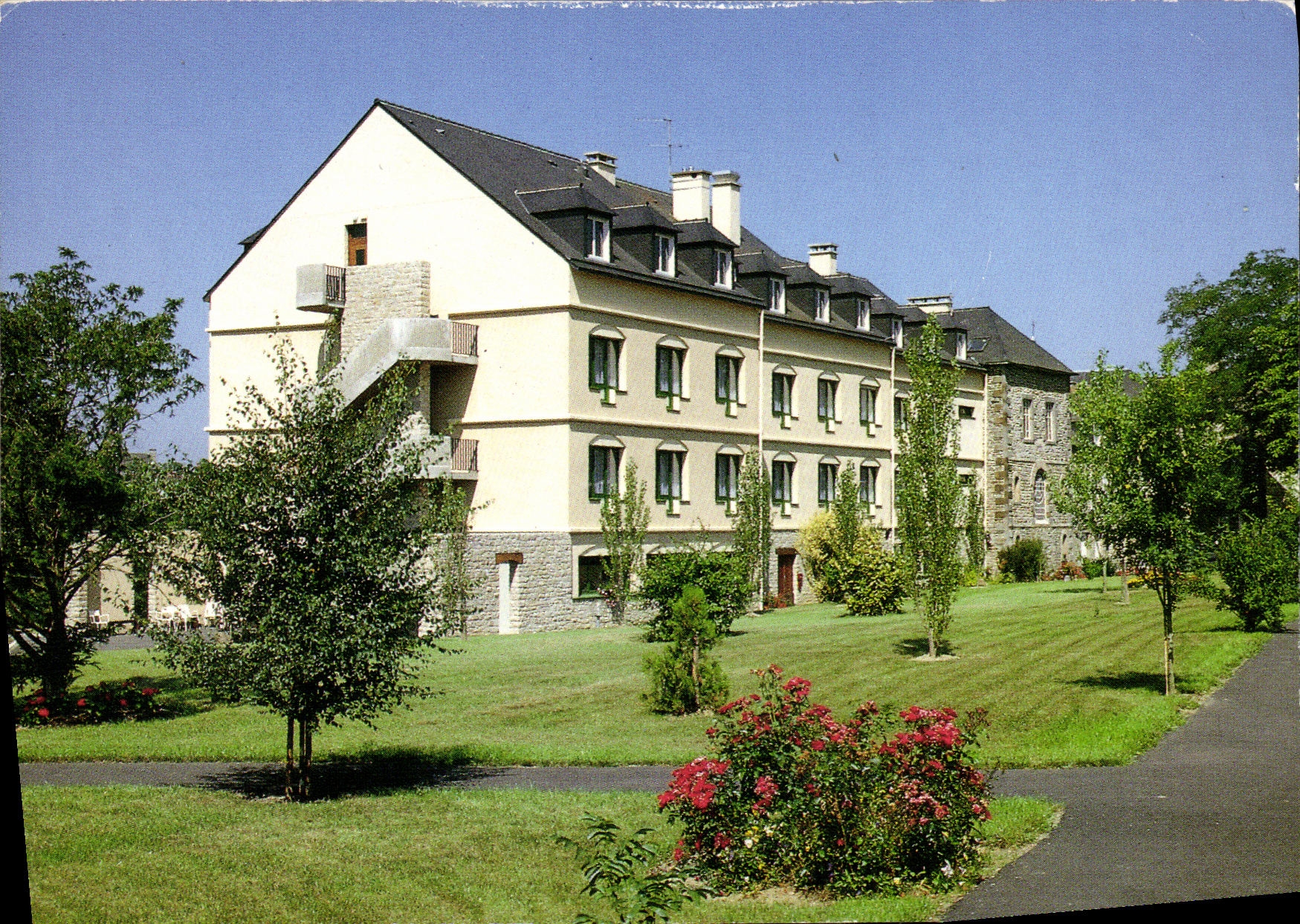 POSTAL MODERNA contener a Thomas Saint de la manera de Villeneuve de garza de sonar morvan