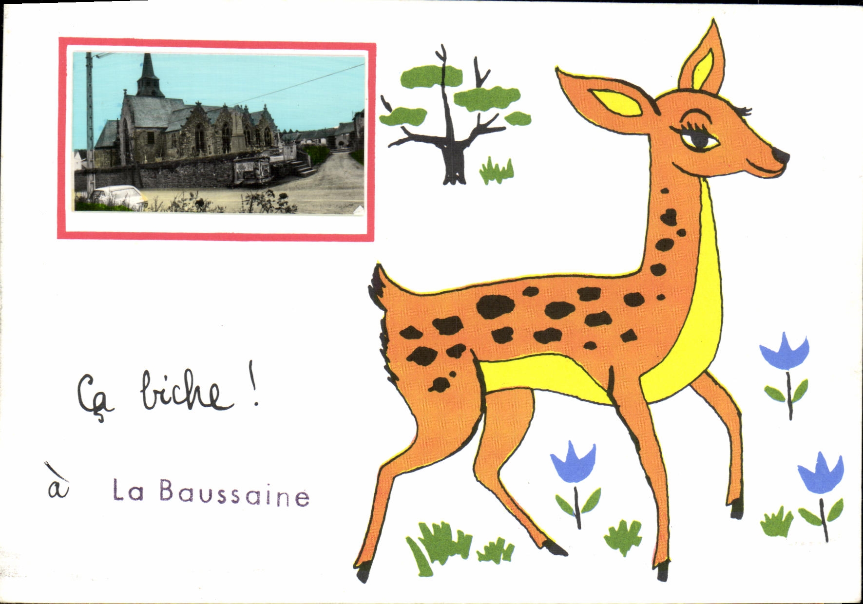 POSTAL MODERNA Ca Baussaine trasero