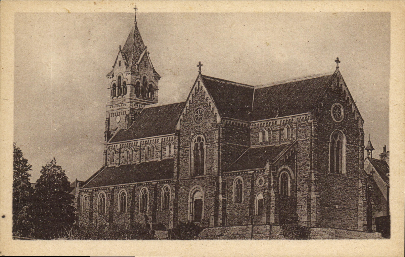 POSTAL Betton L iglesia de la VENDIMIA