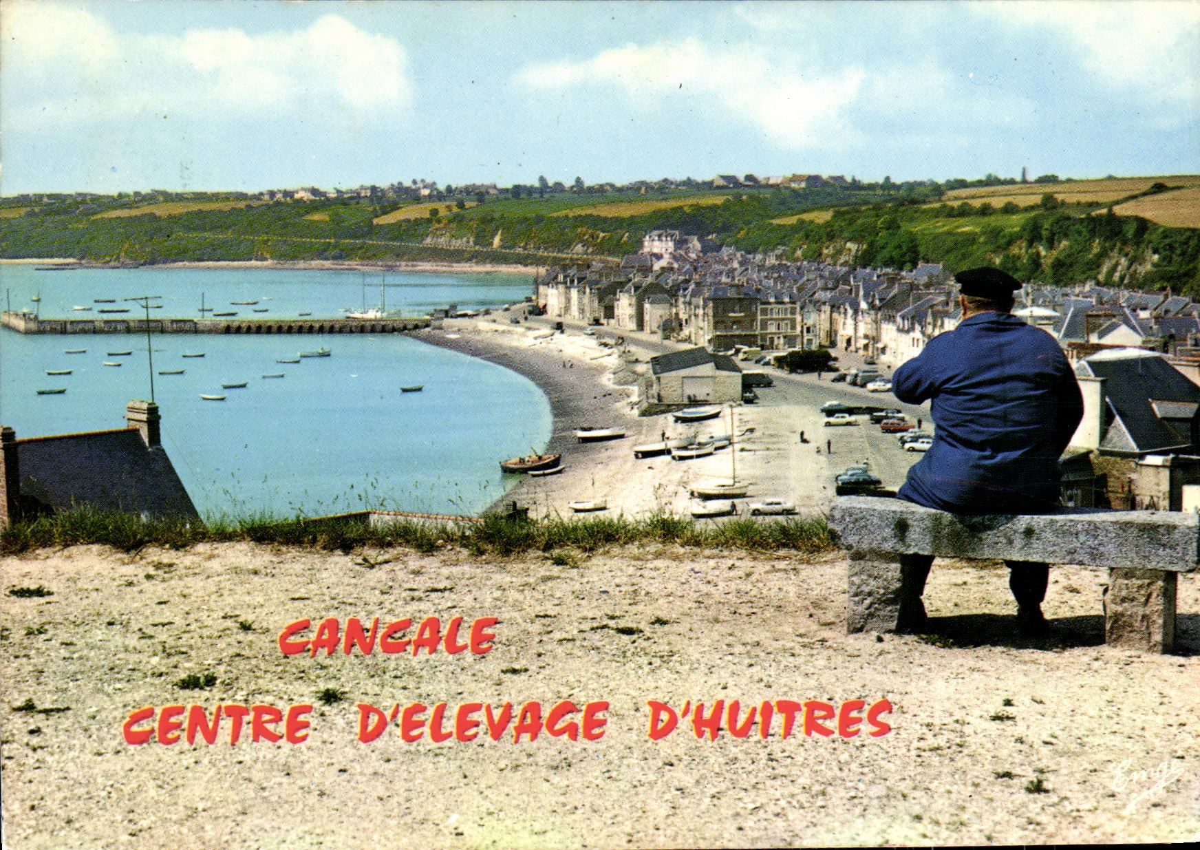 MODERN CARD cancale Capital of L oyster the swell