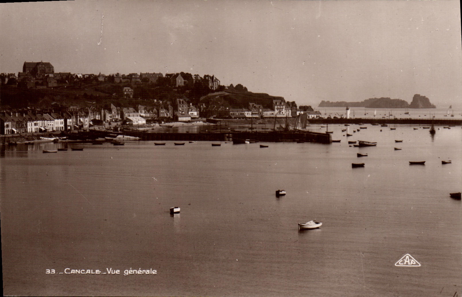 CPM Cancale Vue generale 