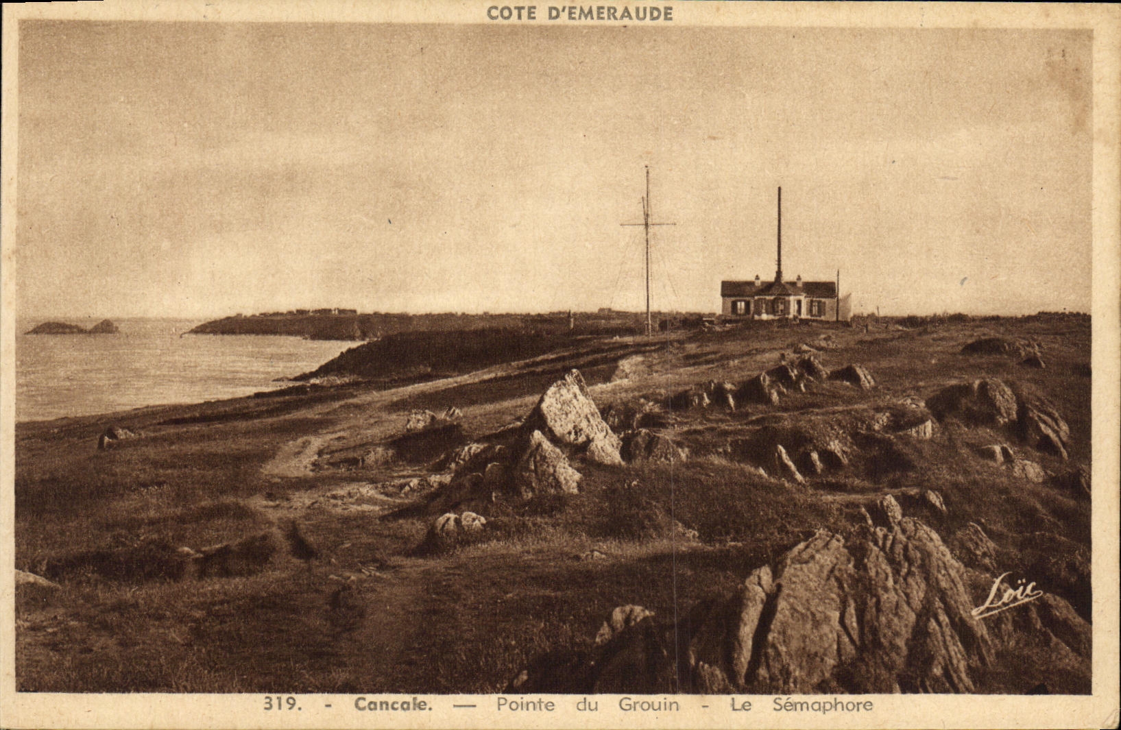 CPA Cancale Pointe du Grouin Le Semaphore