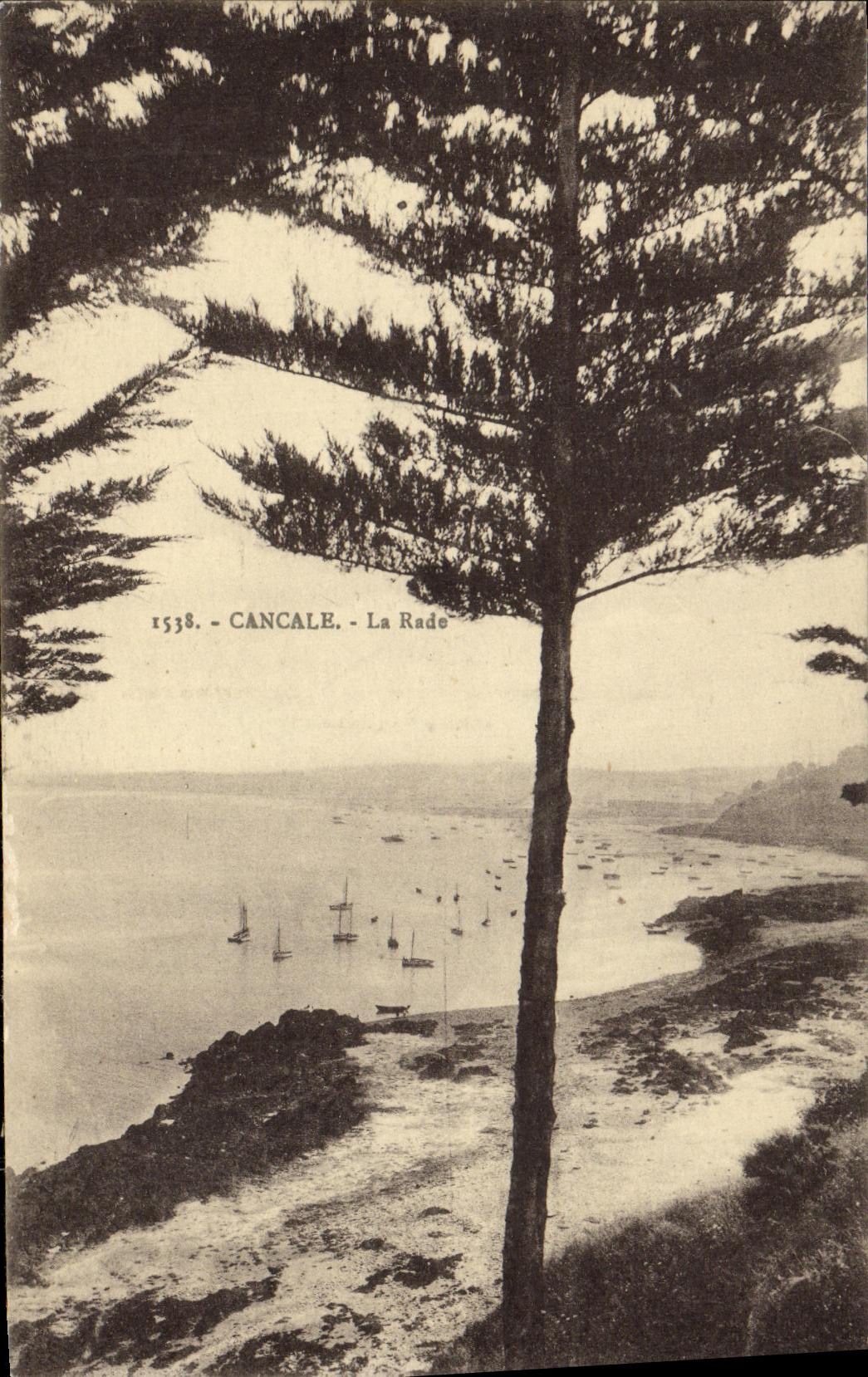CPA Cancale La Rade 
