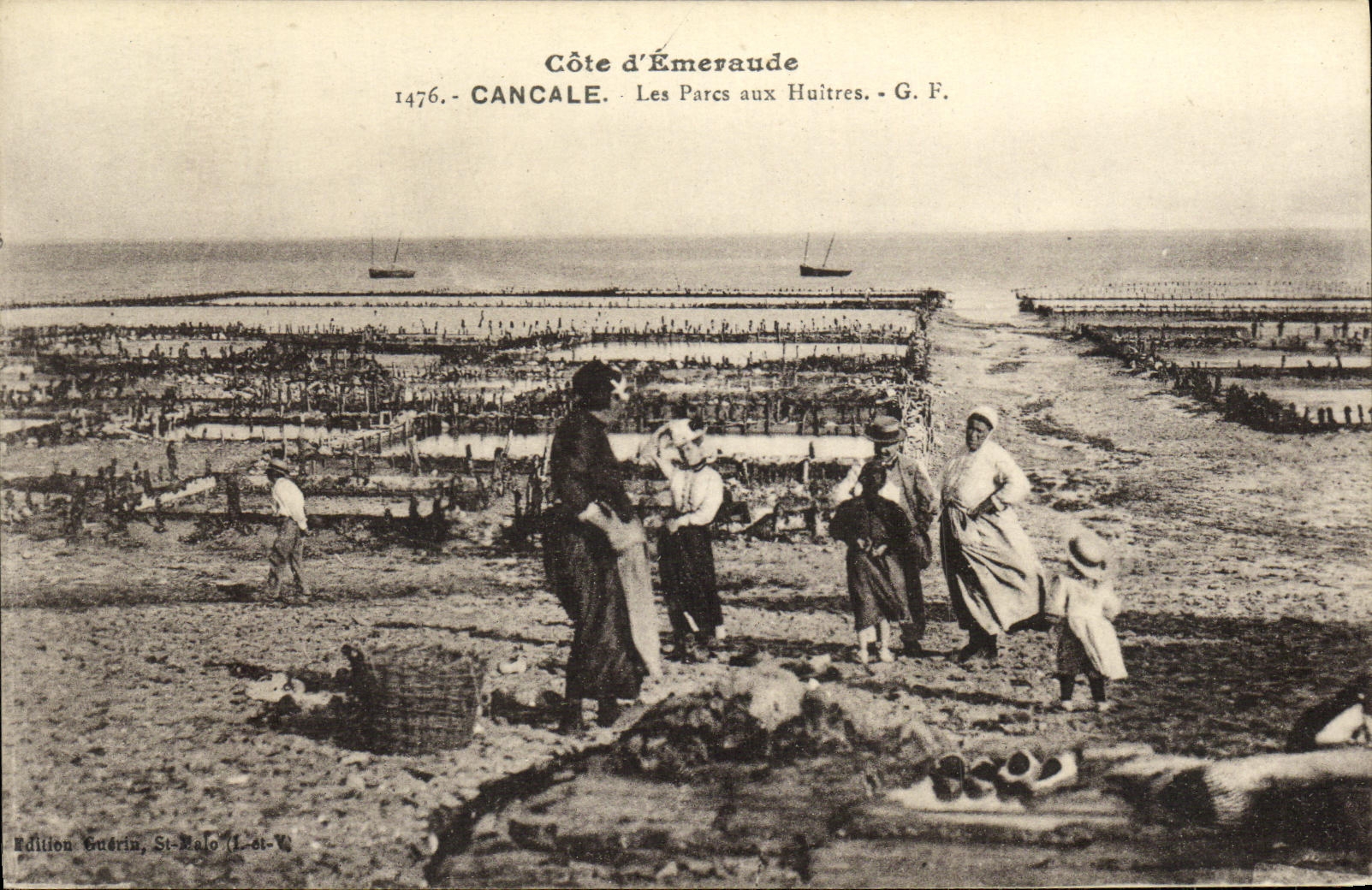 CPA Cancale Les Parcs aux Huitres Ostreiculture