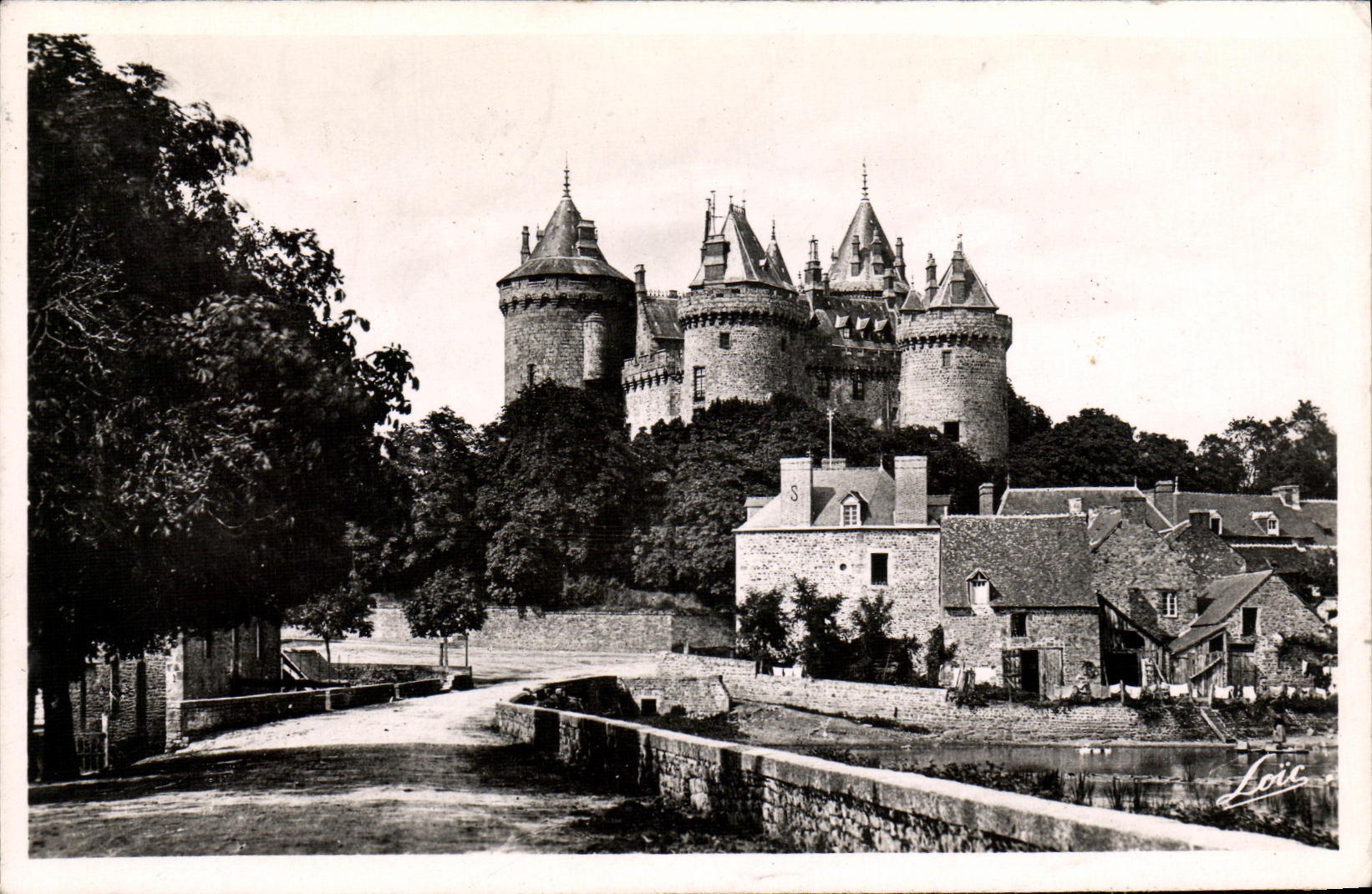 MODERN CARD Combourg Castle