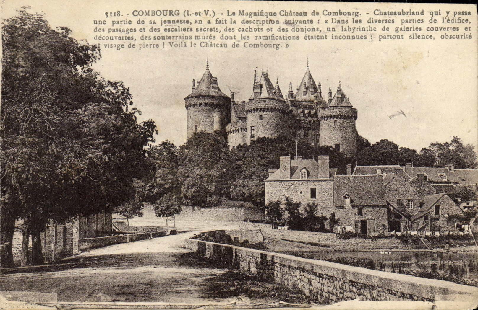 CPA Combourg Le Chateau