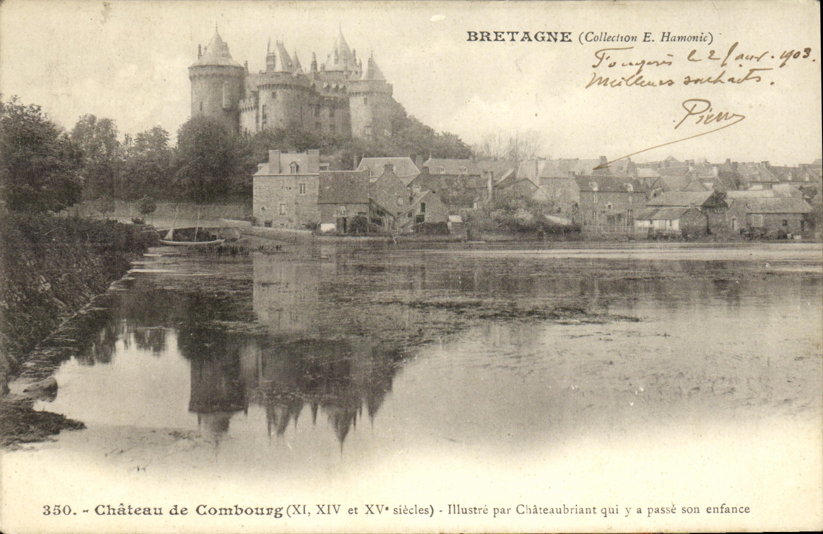 CPA Combourg Le Chateau 