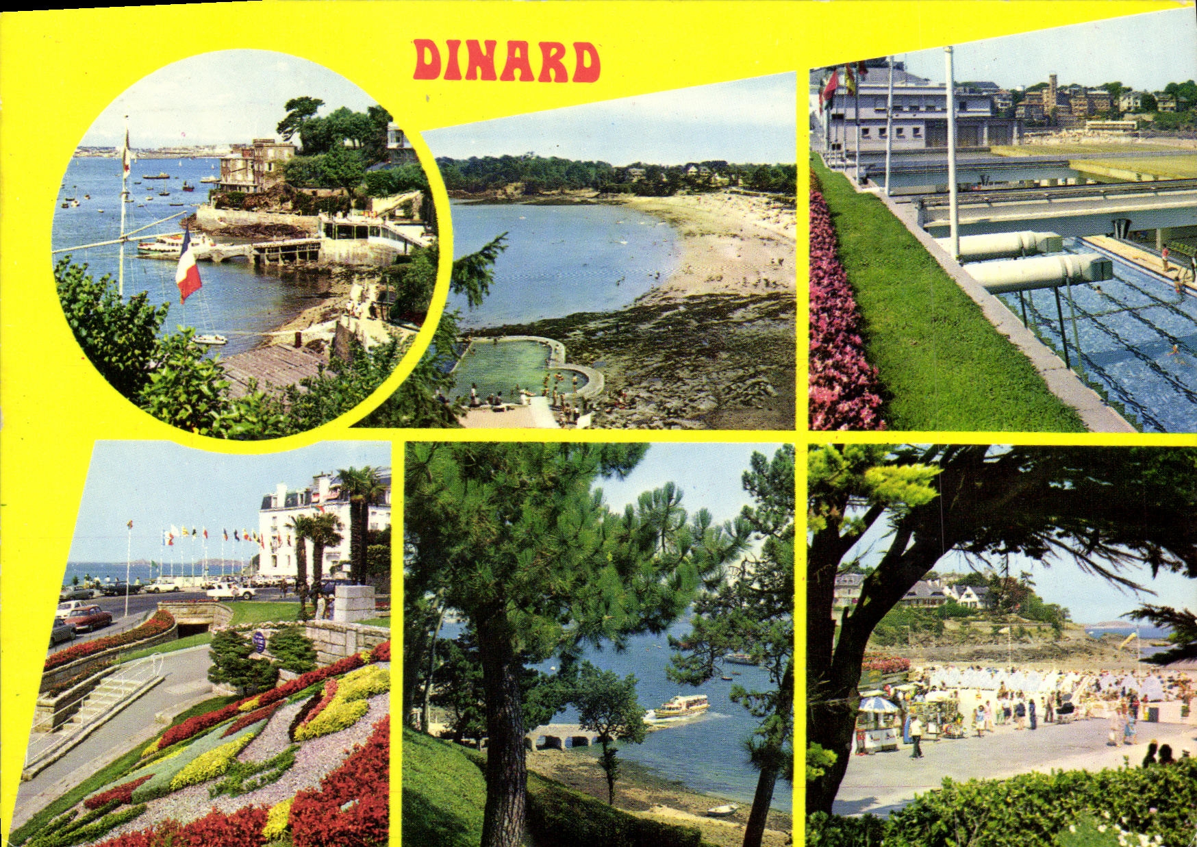 CPM Dinard Ville Fleurie