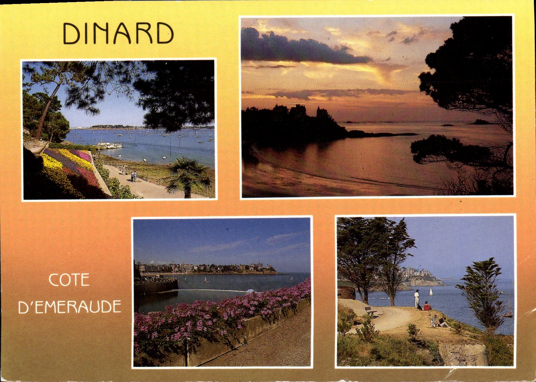 CPM Dinard Cote D Emeraude