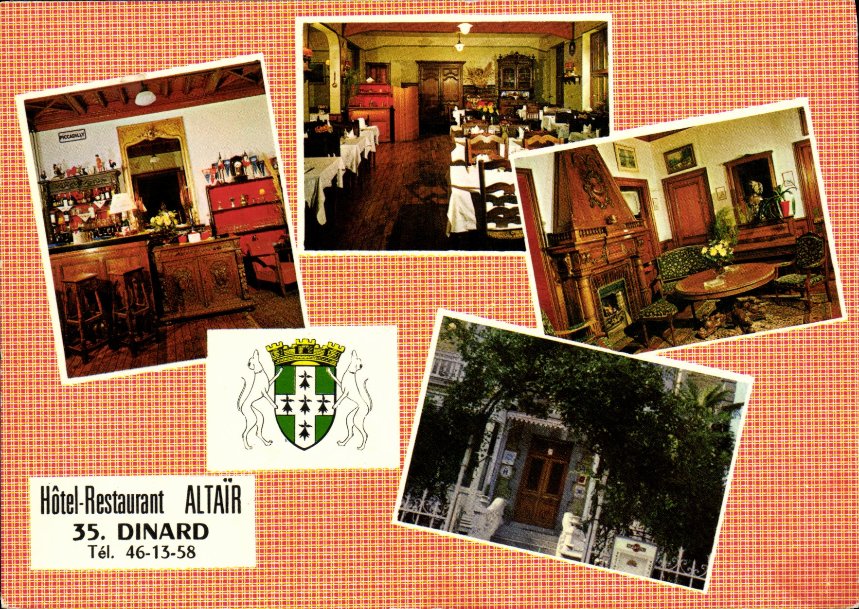 CPM Dinard Hotel Restaurant Altair