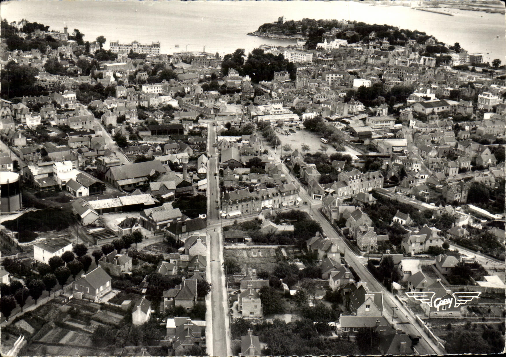 POSTAL MODERNA Dinard el punto del torno